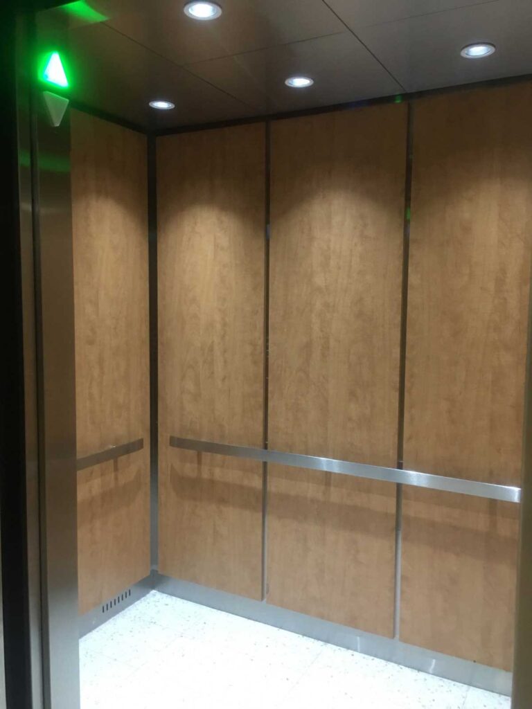 Palmetto Hospital Elevator Interior Design